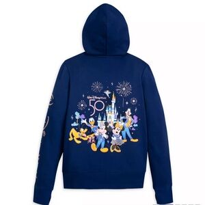 Mickey Mouse and Friends Walt Disney World 50th Anniversary Zip Hoodie